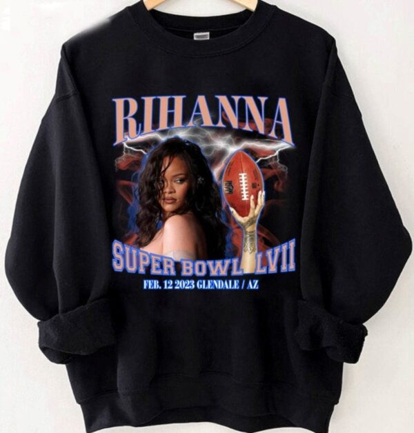 Rihanna Super Bowl Sunday Game Day Football Shirt