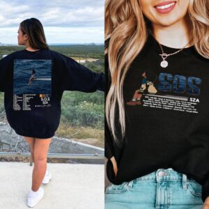 SZA SOS Album Full Tracklist Shirt Sweatshirt Hoodie