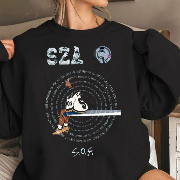 Sza Sos Tour 2023 Graphic Sweatshirt