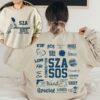 SZA SOS Full Tracklist Hoodie Sweatshirt