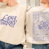 Lana Del Rey Tunnel Under Ocean Blvd 2 Sides Sweatshirt