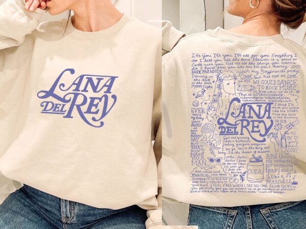 Lana Del Rey Album Music 2 Side Sweatshirt