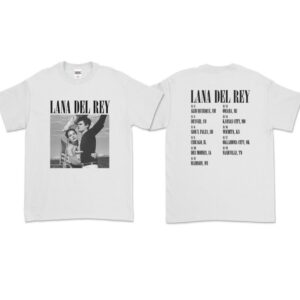 Lana Del Rey Norman Rockwell Tour T-shirt