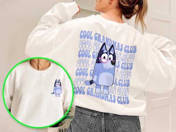 Bluey Cool Grandmas Club Shirt