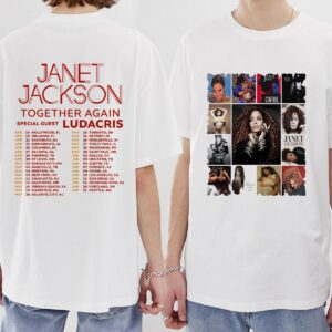 Janet Jackson Together Again Tour 2023 Both Sides Shirt