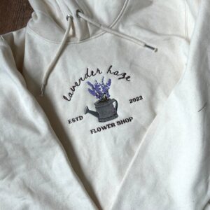 Lavender Haze Embroidered Sweatshirt Hoodie Tee Custom Estd