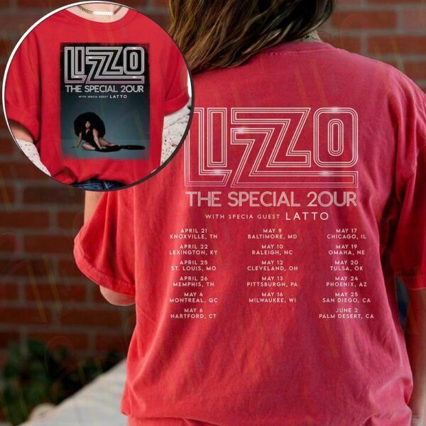 Lizzo Special World Tour 2023 Shirt