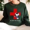 Red Cross Snoopy Be Cool Give Blood American Donate Sweatshirt