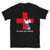 Red Cross Snoopy Be Cool Give Blood Sweatshirt