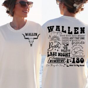 Retro Wallen Bull Skull Cowboy Shirt