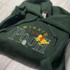 Cute Winnie The Pooh Est Embroidered Sweatshirt