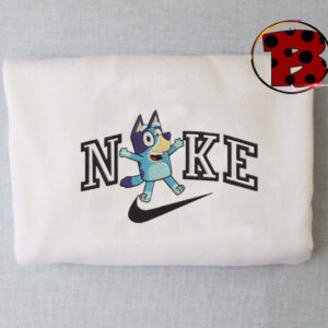 Nike Bluye Cartoon Embroidered Sweatshirt