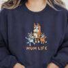 An Awesom Bluey Dad Embroidered Sweatshirt