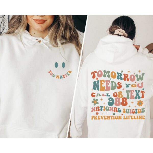 Mental Health Tomorrow Needs You Crewneck Sweatshirt