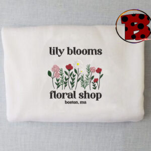 Lily Blooms Floral Shop It Ends With Us Embroidered Sweatshirt