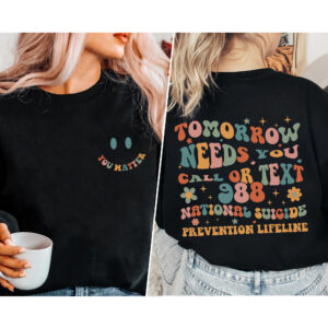 Mental Health Tomorrow Needs You Crewneck Sweatshirt