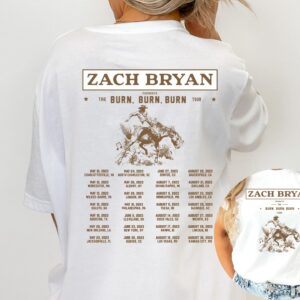 Zach Bryan The Burn Tour 2023 Shirt