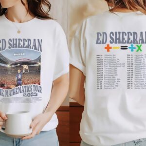 The Mathematics Tour 2023 Ed Sheeran Shirt