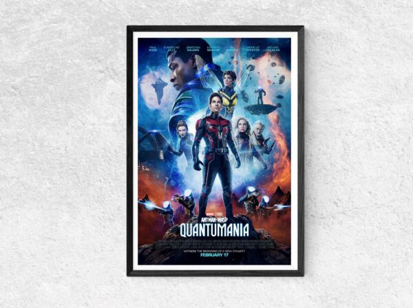 2023 Ant-Man and the Wasp Quantumania Poster Decor Art