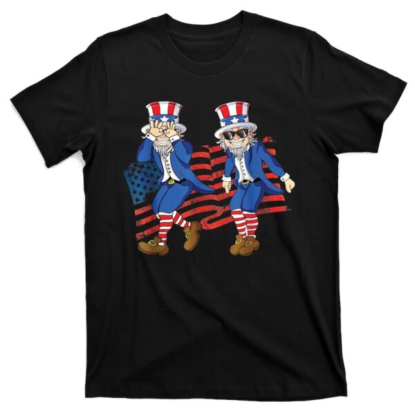 4th Of July Uncle Sam Griddy Funny Independence Day T-Shirt