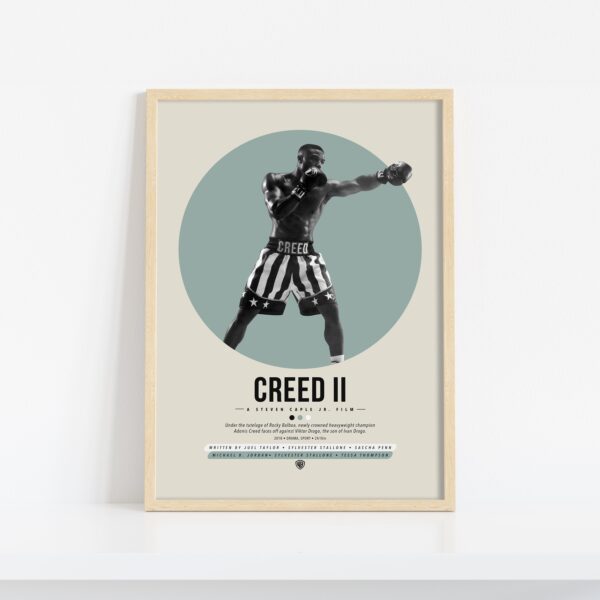 Adonis Creed II Michael B. Jordan Poster Decor Art