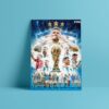 Lionel Messi World Cup Poster