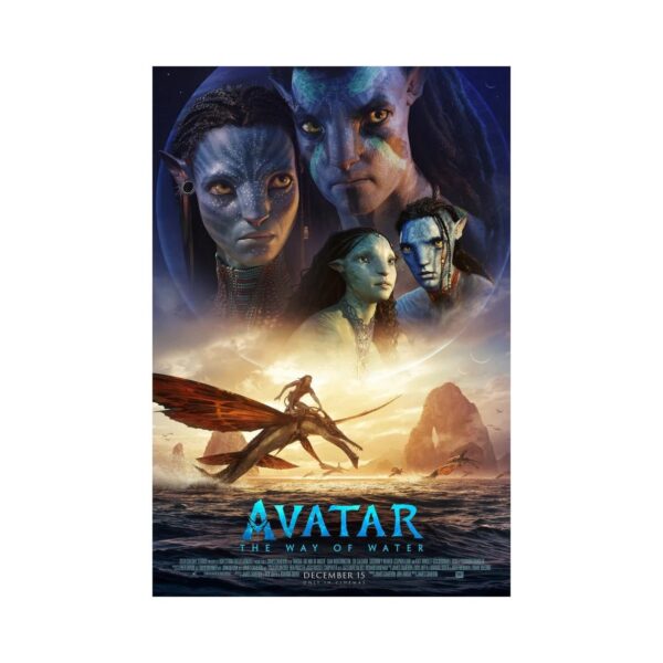 Avatar The Way of Water Movie Poster