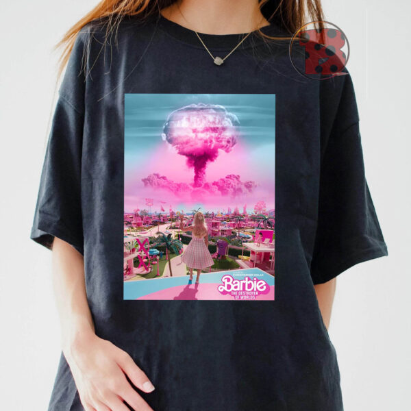 Barbie Movie X Oppenheimer The Destroyer Of Worlds Shirt