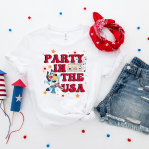 Bluey 4th Of July Party In The USA Shirt