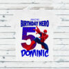 Spiderman Birthday Matching Family Shirts