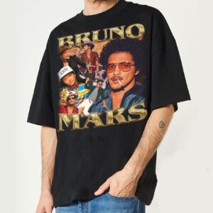 Bruno Mar Vintage Graphic Tee Shirt