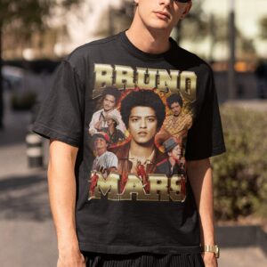 Bruno Mars Graphic Tee Merch