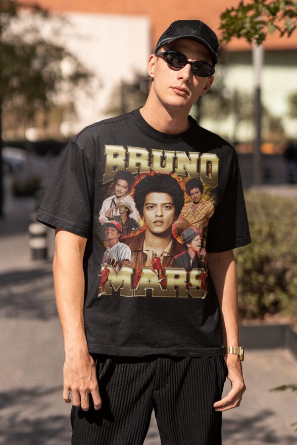 Bruno Mars Graphic Tee Merch