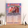 Chili Peppers Love Tour Canvas Poster