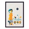 Happy Birthday Coraline Poster Print Decor Art