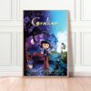 Coraline Be Careful What You Wish Movie Poster Decor Art