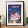 Retro Movie Coraline Poster Decor Art