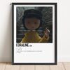 Coraline Be Careful What You Wish Movie Poster Decor Art