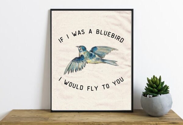 Harry Styles Daylight If I Was a Bluebird I Would Fly to You Poster