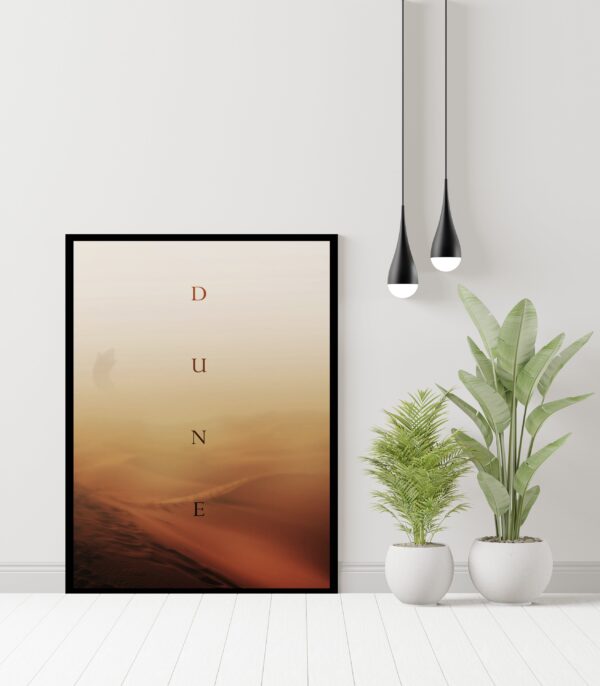 Denis Villeneuve Dune Movie Poster Decor Art