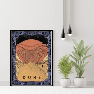 Dune Denis Villeneuve Movie Poster Decor Art