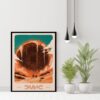 Dune Denis Villeneuve Movie Poster Decor Art