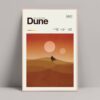 Dune Denis Villeneuve Movie Poster Decor Art