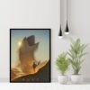 Dune Visit Arrakis Movie Poster Decor Art