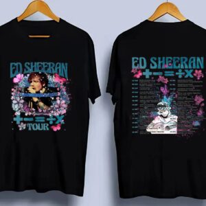 Ed Sheeran Butterfly The Mathematics Tour Shirt