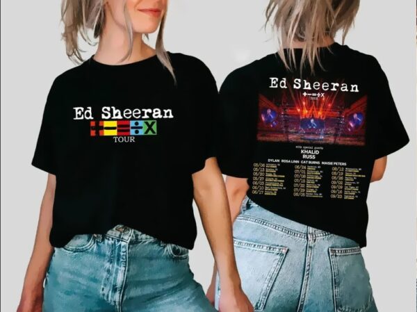 Ed Sheeran The Mathematics Tour Shirt 2023