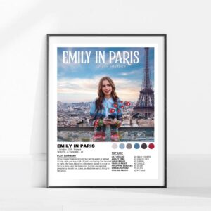 Emily In Paris Sitcom Poster Decor Art