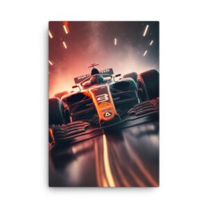 F1 Race-car Poster Decor Art