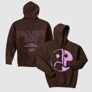 Fall Out Boy So Much For Stardust Tour Smile Face Hoodie