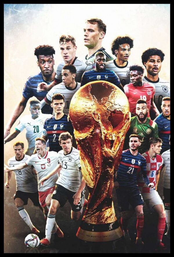 Fifa World Cup 2022 Qatar Poster